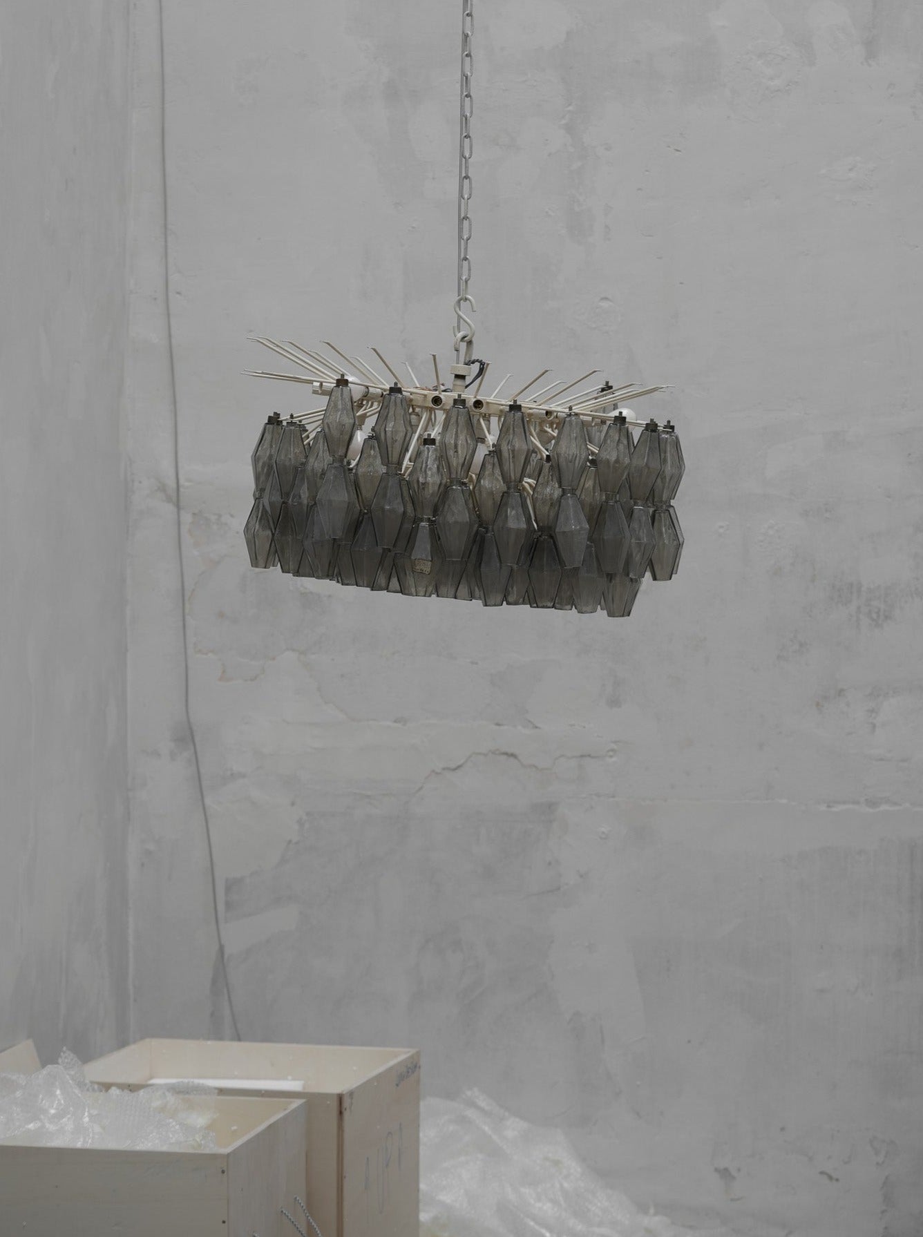 Venini, Carlo Scarpa Chandelier 1950s