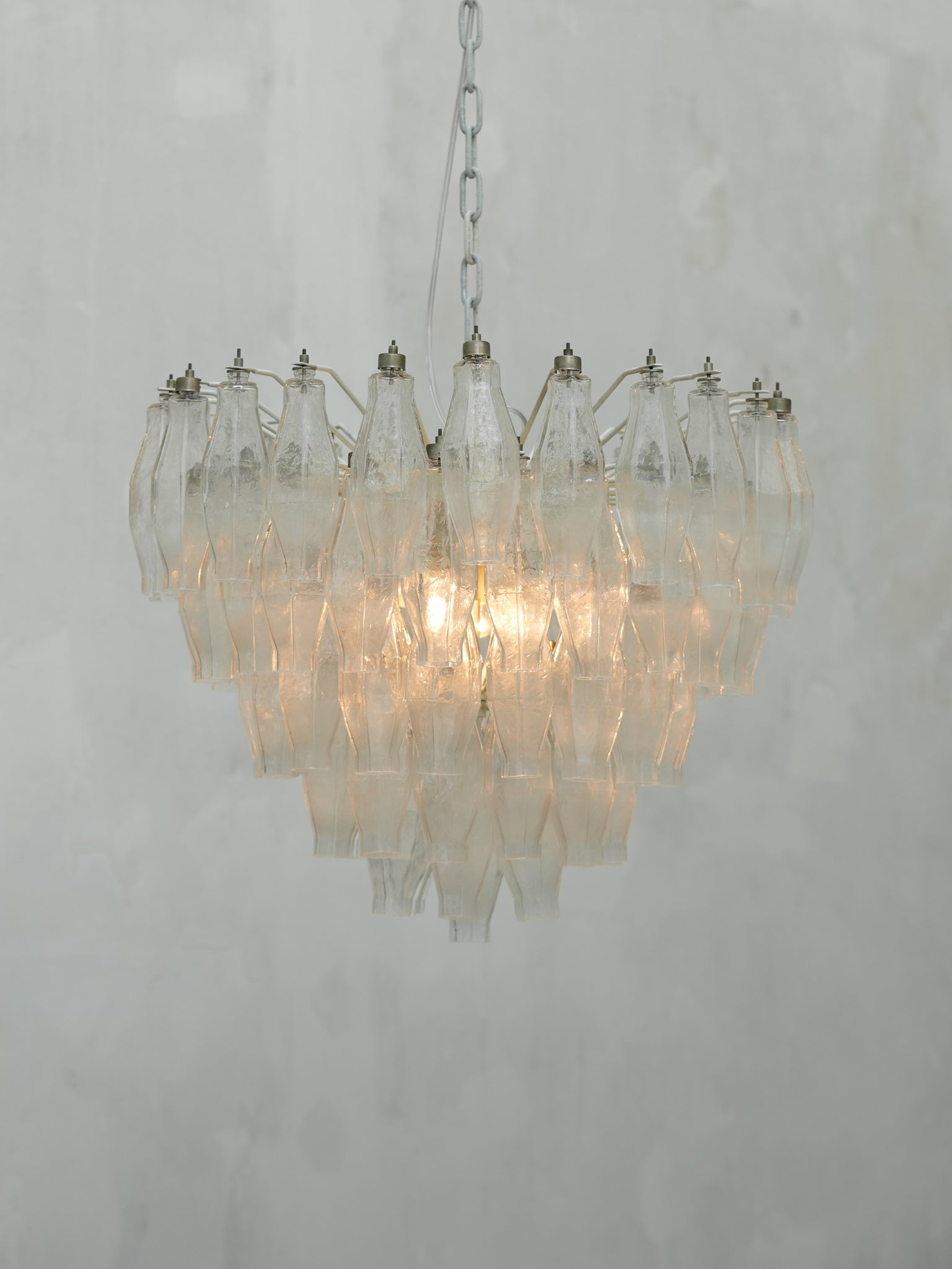 Vintage Venini Chandelier 1960s