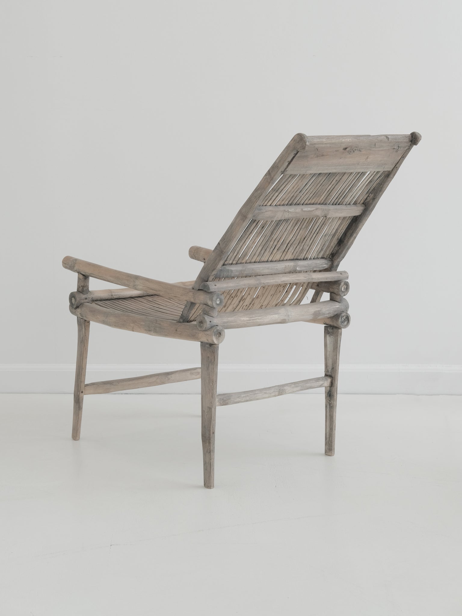 Antique Farmers Bamboo Chair