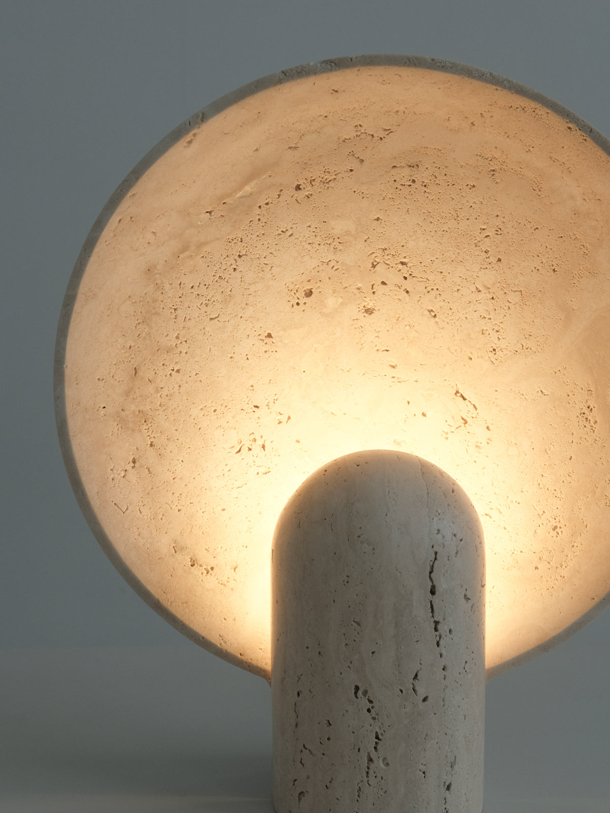 Surface Sconce Lamp - Travertine