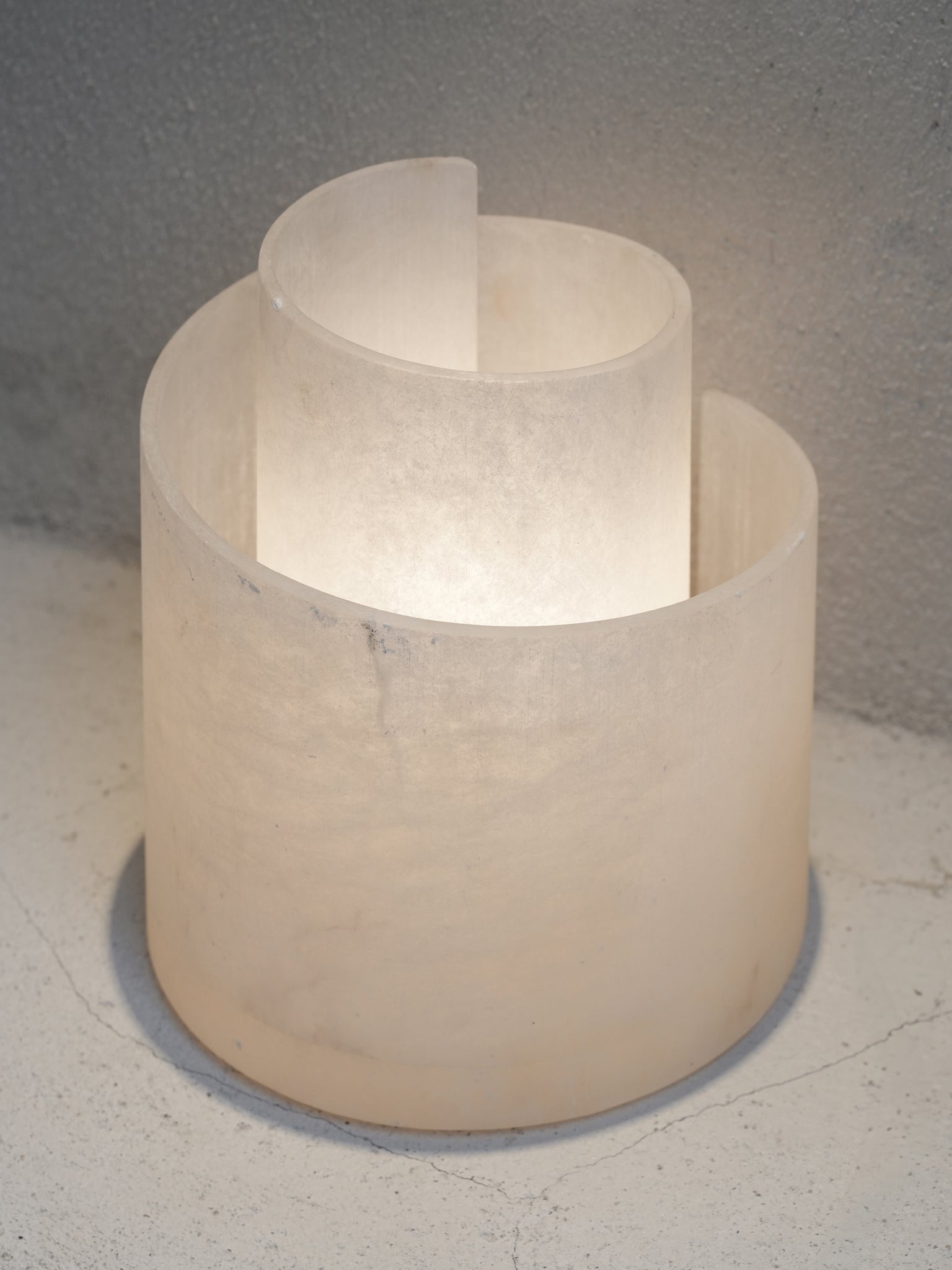 Vintage Alabaster Table Lamp