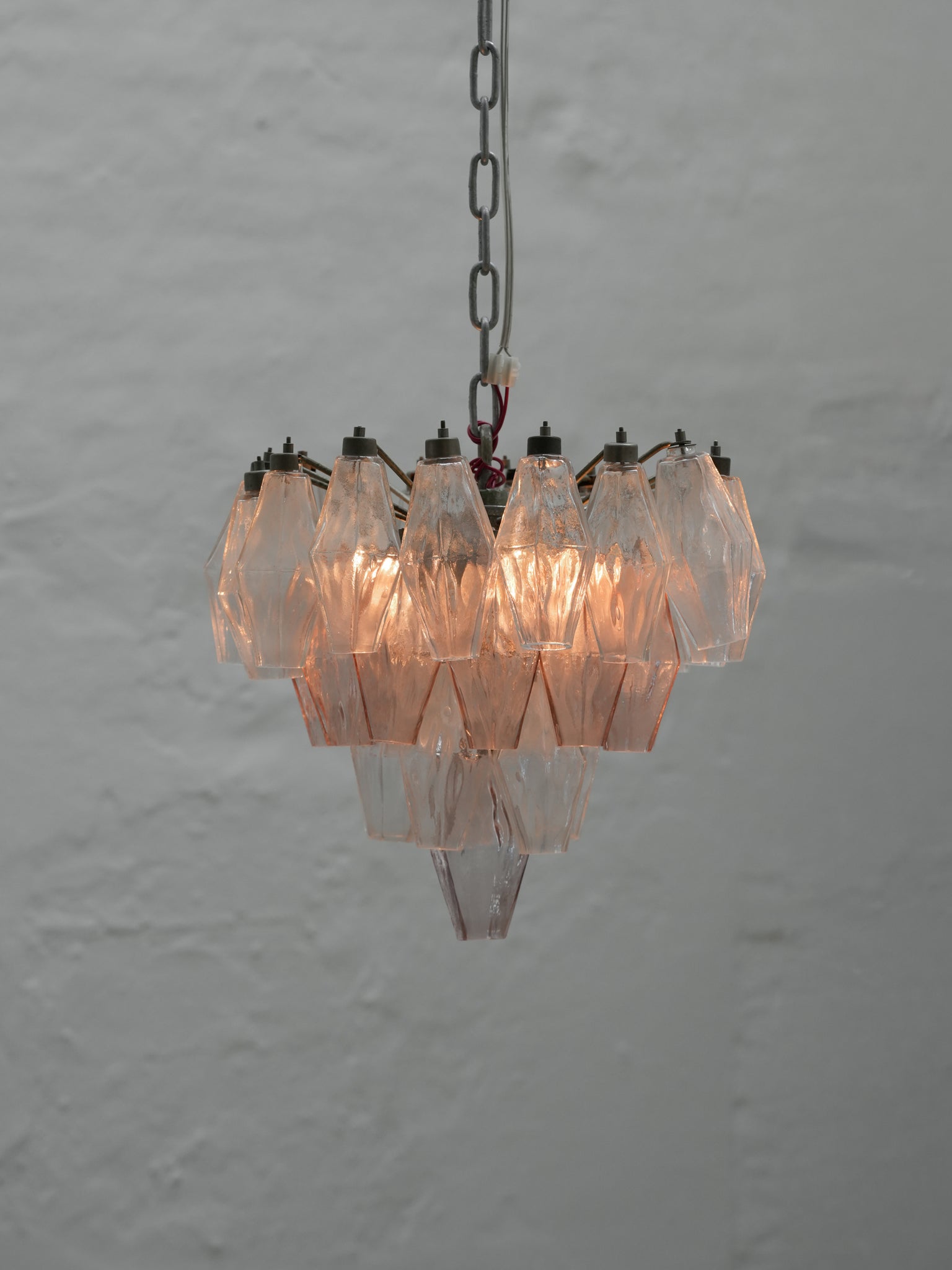 Venini, Carlo Scarpa Chandelier 1950s